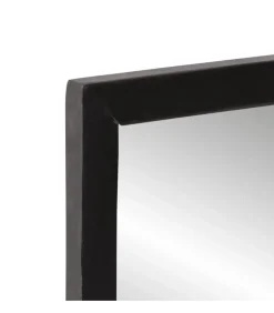 Spiegel met schap 80x8x55 cm glas en massief mangohout