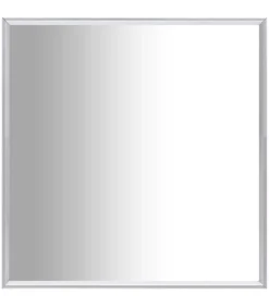 Spiegel 60x60 cm zilverkleurig