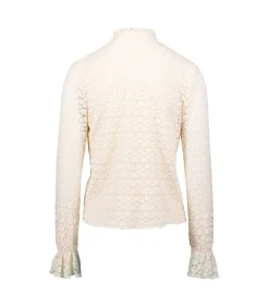 Spitzenbluse