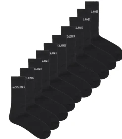 Sportsokken Heren JACREGEN - 10 paar - Zwart