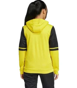 SQUADRA 25 - Trui met kap Met Volledige Ritssluiting - Zwart