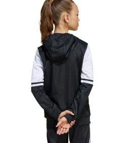 SQUADRA 25 - Trui met kap Met Volledige Ritssluiting - Wit