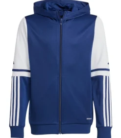 SQUADRA 25 - Trui met kap Met Volledige Ritssluiting - Marineblauw