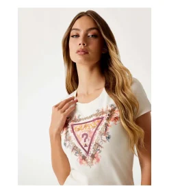 Ss Triangle Flowers Tee