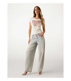 Ss Triangle Flowers Tee