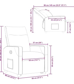 Sta-op-stoel verstelbaar stof taupe