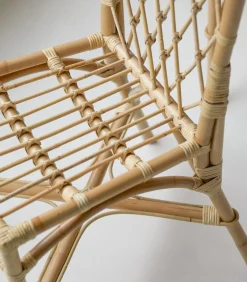 Stoel van rotanstengels Zélie