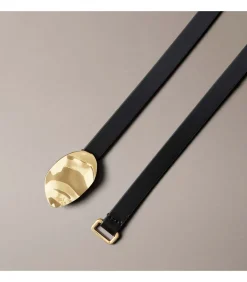 Stone Lock Slouchy Belt 15Mm