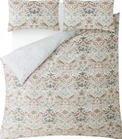 Strawberry Thief Hessian Dekbedovertrek