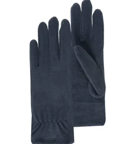 Stretch fleece dameshandschoenen marine