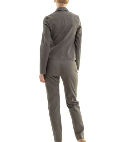 Stretch jasje van katoenmix