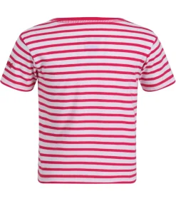 STRIPE - T-shirt - Oud Roze