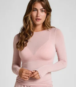 super soft Boothals shirt met Cashmere