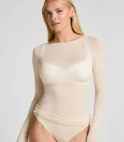 super soft Boothals shirt met Cashmere