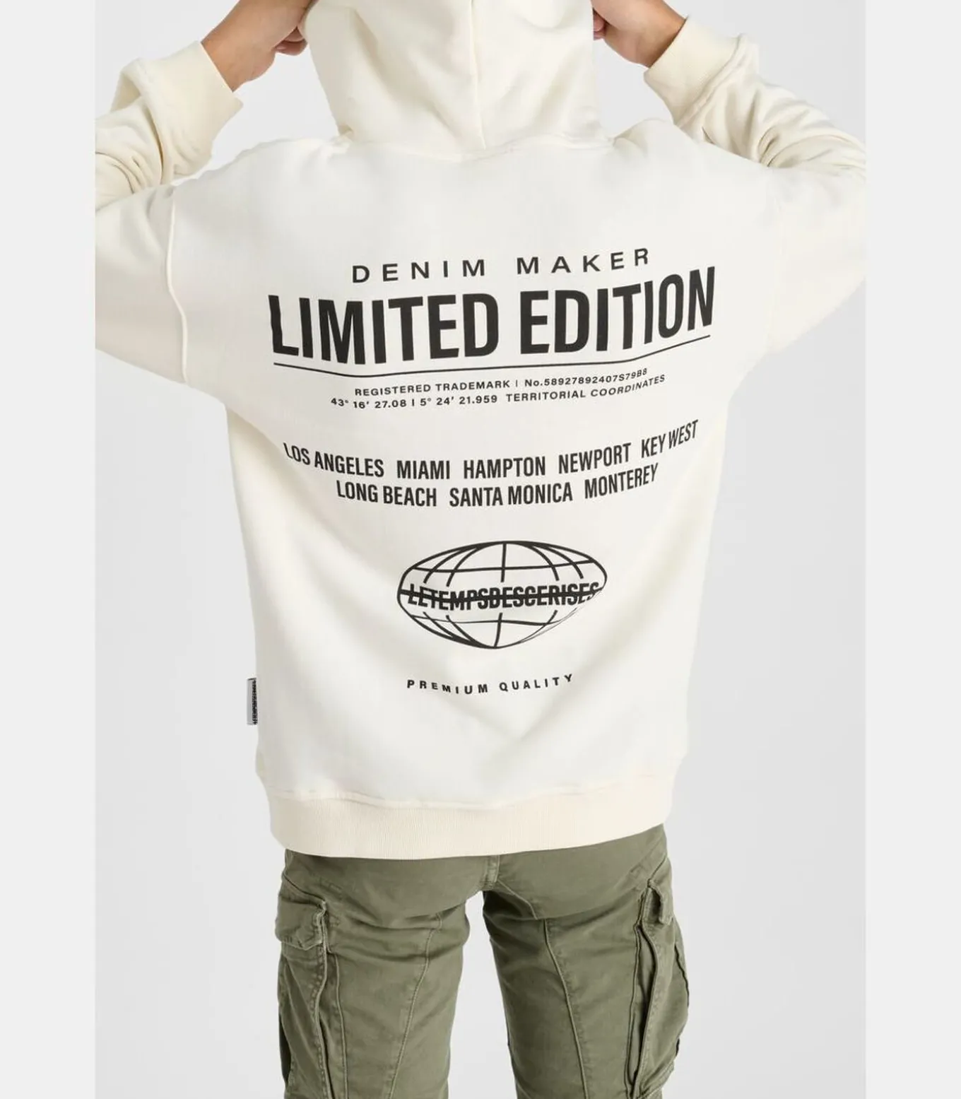 Sweater met capuchon RULBO