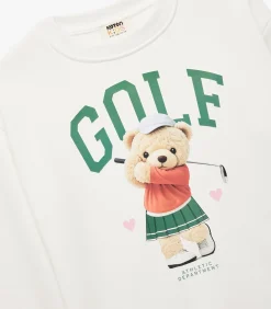 Sweatshirt met ronde hals