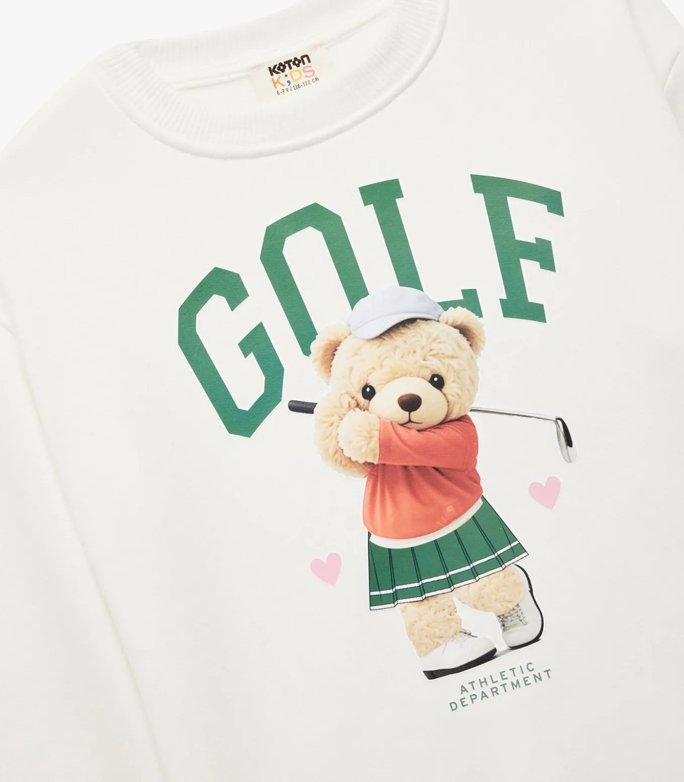 Sweatshirt met ronde hals