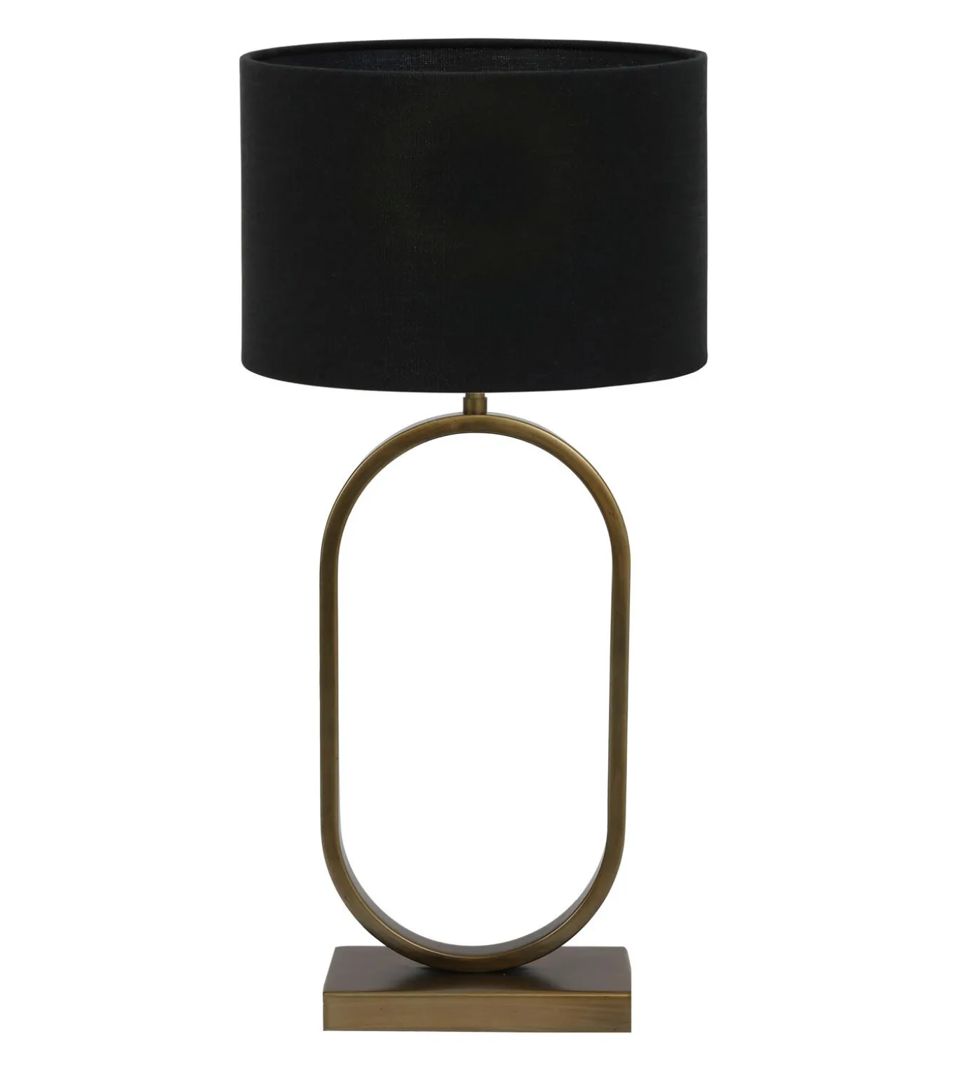 Tafellamp Jamiri/Livigno - Ant, Brons/Zwart - Ø30x67cm