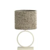 Tafellamp Liva/Osire - Crème/Bruin - 30x15x68cm