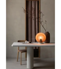 Tafellamp Toledo - Bruin - 22x30x32.5cm