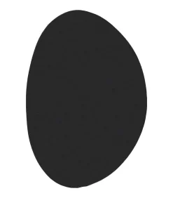 Tapijt HUARTE Zwart 140 x 200 cm Polyester