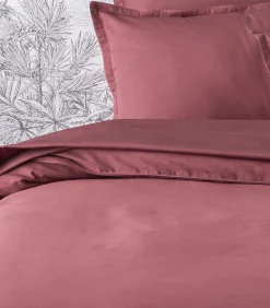 Teophile - Effen hoeslaken in biologisch katoen satijn