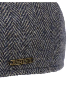Texas Wool Herringbone Blauw