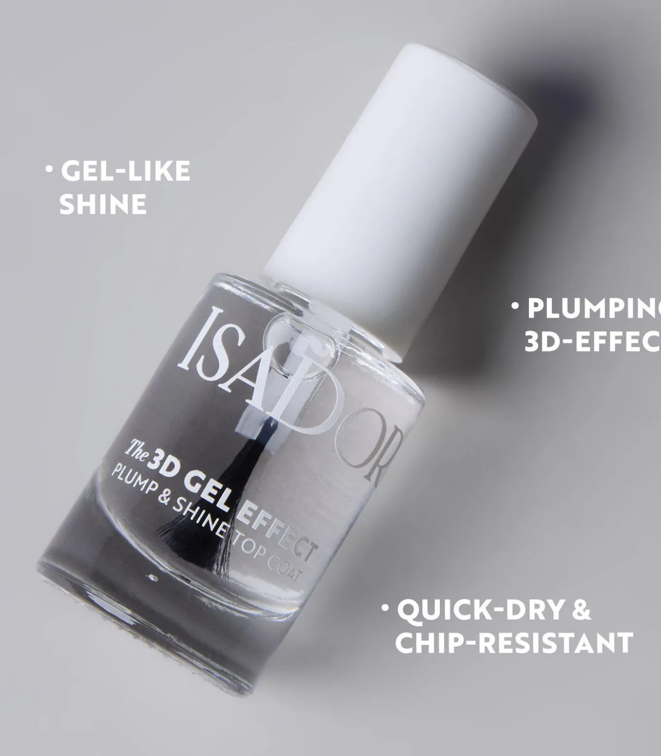 The 3D Gel Effect Plump & Shine Top Coat