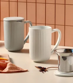 Theebeker 60cl grijs Hi!Tea