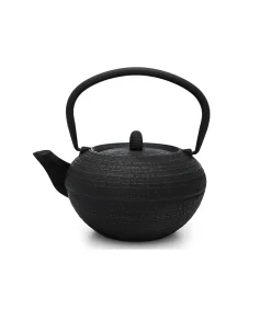 Tibet Theepot gietijzer 1,2l, zwart