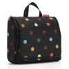 Toiletbag XL - Toilettas - Dots Zwart