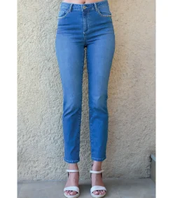 TOMMY - BLAUWE SPIJKERBROEK