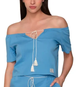 Top met slipe mouwen GRACE