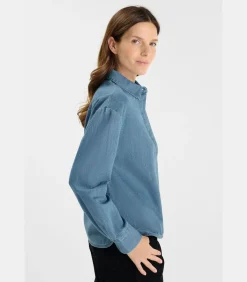 Top van jeans ALBERTA