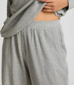 Top van wafelstof Henley