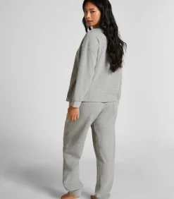 Top van wafelstof Henley