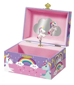 Totum unicorn sieradendoosje muziekdoosje met spiegel en unicorn