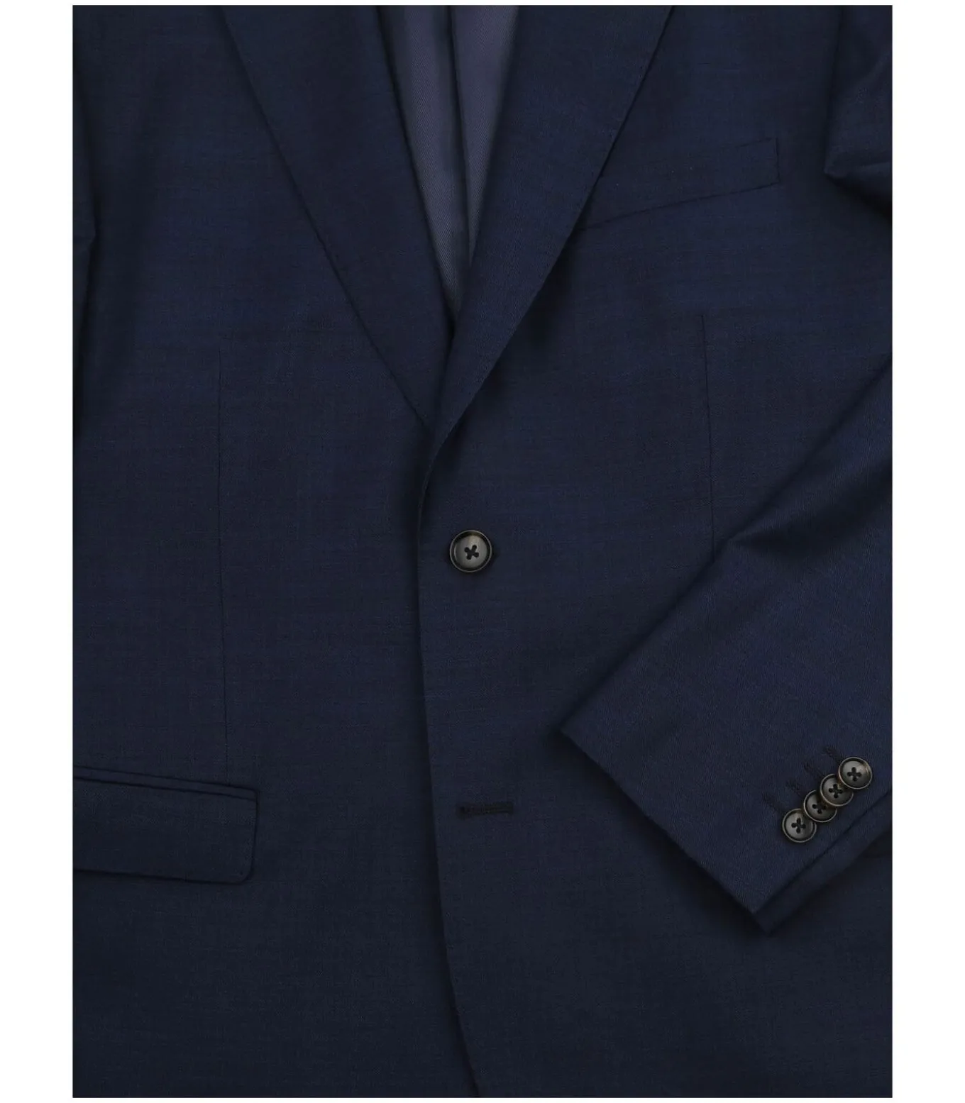 Toulon Kostuum Wol Navy