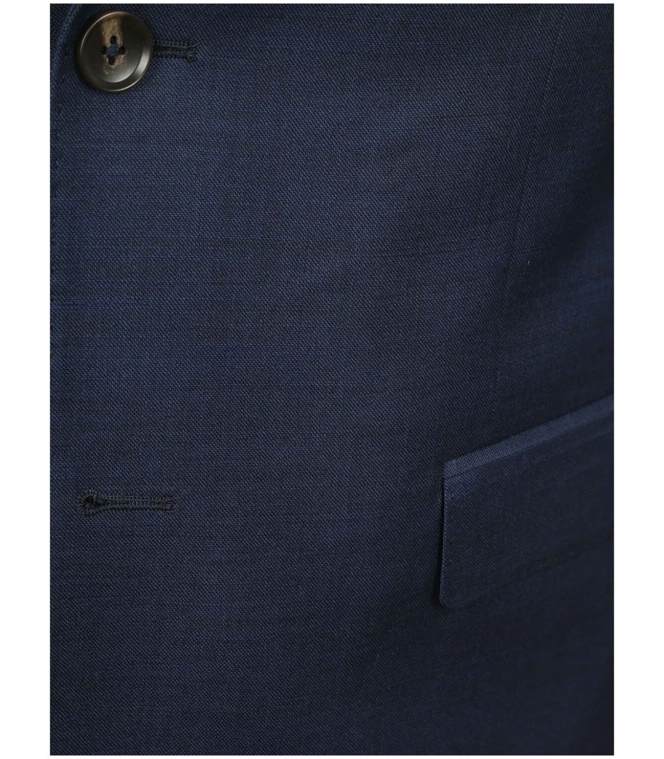 Toulon Kostuum Wol Navy