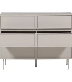 Tours Ladekast 6 Lades - Melamine/ MDF - Zand - 80x120x42