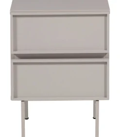 Tours Ladekast/ Nachtkastje 2 Lades Melamine/ MDF - Zand