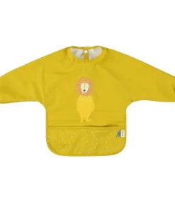 Trixie Waterdicht slabbetje lange mouw - Mr. Leeuw