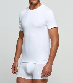 T-shirt met ronde hals met innovatieve temperatuurregeling