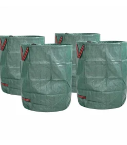 Tuinafvalzakken 4 pcs Groen 66 x 66 x 83.5 cm Polypropyleen
