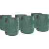 Tuinafvalzakken 12 pcs Groen 79 x 79 x 99.5 cm Polypropyleen