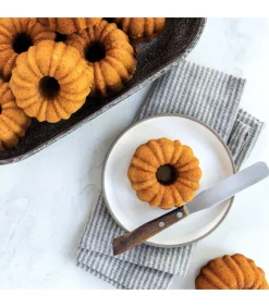 Tulband Bakvorm Anniversary Bundtlette Goud - 6 Tulbanden