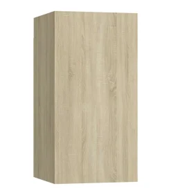 Tv-meubels 2 st 30,5x30x60 cm bewerkt hout sonoma eikenkleurig