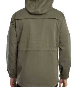 Twill Badged Parka-Jas