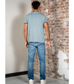 Twin tipped t-shirt - stockport blue navy