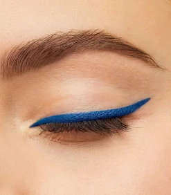 Twist Up Mascara + Contour Clubbing Eyeliner Set - Ultra Black / Bleu Néon